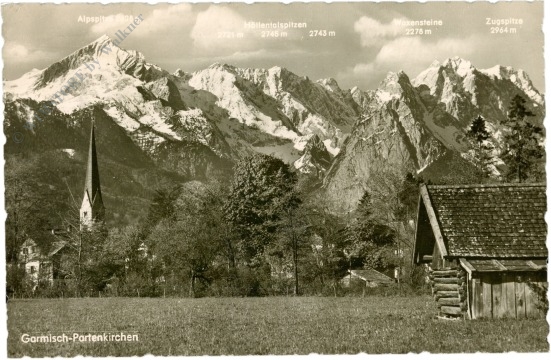 garmisch partenkirchen, ansicht