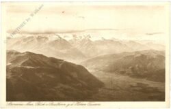 steinernes meer, blick v. breithorn g.d. hohen tauern