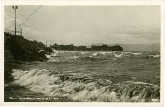 lindau, sturm beim eisenbahndamm