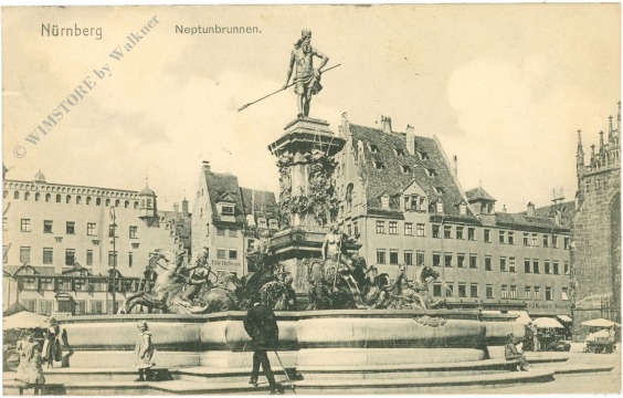 nürnberg, neptunbrunnen