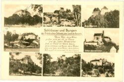 fränk. schweiz, schlösser und burgen multiansicht