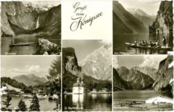 königsee, multiansicht königsee, multiansicht