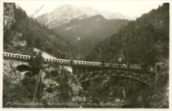 mittenwald, mittenwaldbahn, schlossbachbrücke