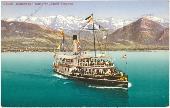 bodensee, dampfer "stadt bregenz"