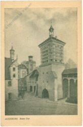 augsburg, rotes tor