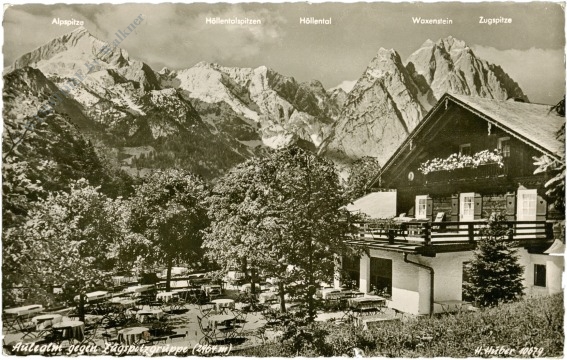 aulealm, gegen zugspitzgruppe