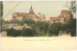 nürnberg, burg und tiergärtnerthorturm