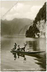 königsee, echo mit schönfeldspitze