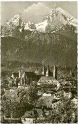 berchtesgaden, mit watzmann