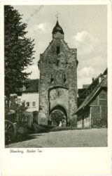 blomberg, nieder tor