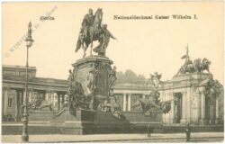 berlin, nationaldenkmal kaiser wilhelm i.