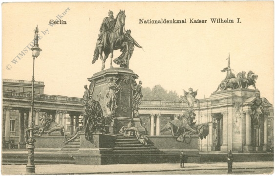 berlin, nationaldenkmal kaiser wilhelm i.
