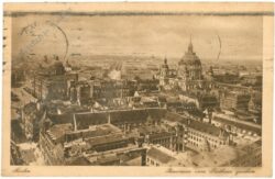 berlin, panorama vom rathaus gesehen