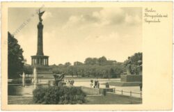 berlin, königsplatz und siegessäule