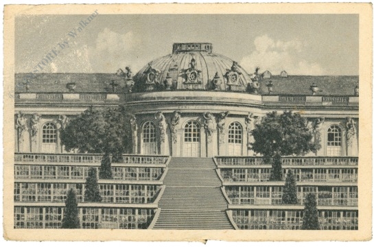 potsdam, schloss sanssouci