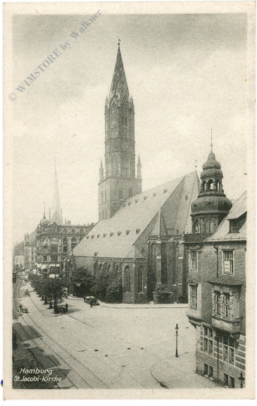 hamburg, st. jacobi kirche