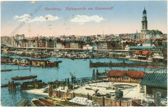 hamburg, hafenpartie