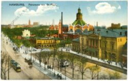hamburg, panorama von st. pauli