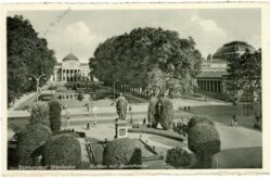 wiesbaden, kurhaus mit staatstheater