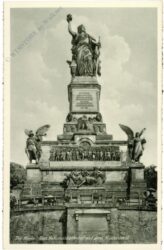 rhein, das nationaldenkmal auf dem niederwald