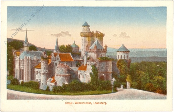 cassel, wilhelmshöhe, löwenburg
