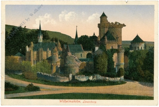 cassel, wilhelmshöhe, löwenburg