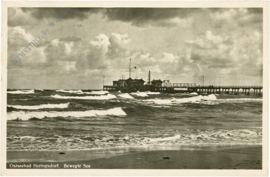 ostseebad heringsdorf, bewegte see ostseebad heringsdorf, bewegte see