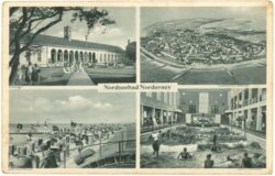 nordseebad norderney, multiansicht