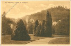 bad harzburg, partie im stadtpark
