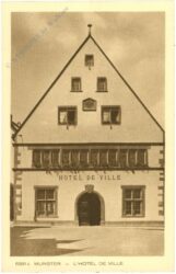 münster, l'hotel de ville