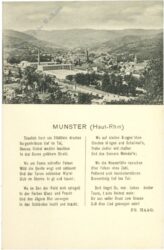 münster, vers münster, vers
