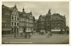mainz, liebfrauenplatz und gutenbergmuseum