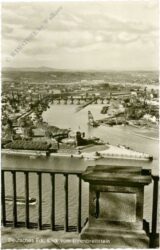 deutsches eck, blick vom ehrenbreitstein