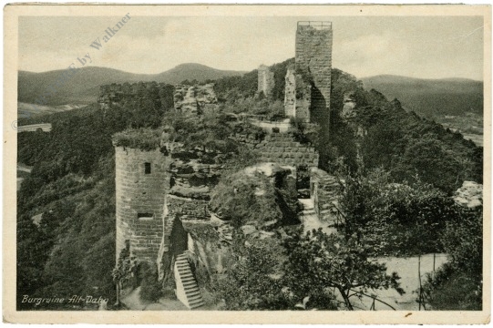 wasgaus, burgruine alt dahn