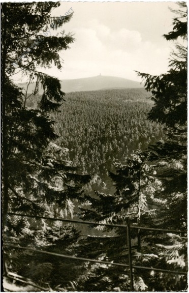 harz, blick von der steilen wand zum brocken harz, blick von der steilen wand zum brocken