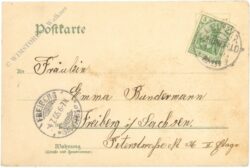 leipzig, mockau, gruss aus