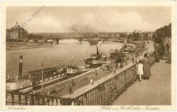 dresden, blick v.d. brühl'schen terrasse
