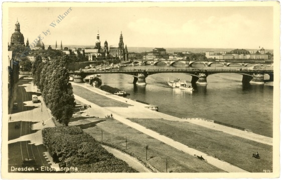 dresden, elbpanorama