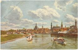 dresden, blick von der marienbrücke