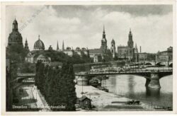 dresden, elbe hauptansicht