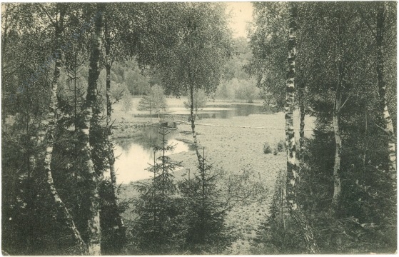 mölln, partie im grundloser kolk