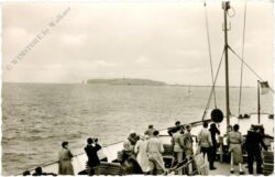nordseebad insel helgoland in sicht