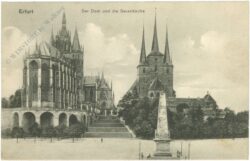 erfurt, der dom und die severikirche