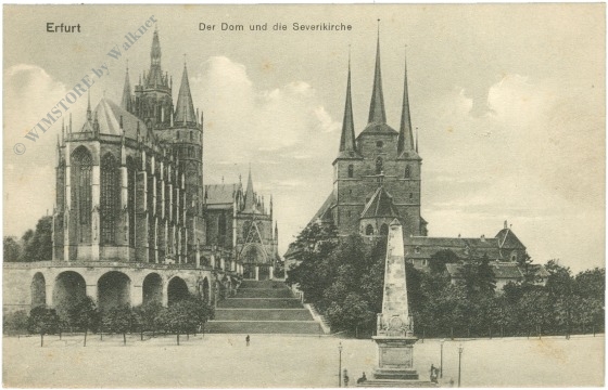 erfurt, der dom und die severikirche