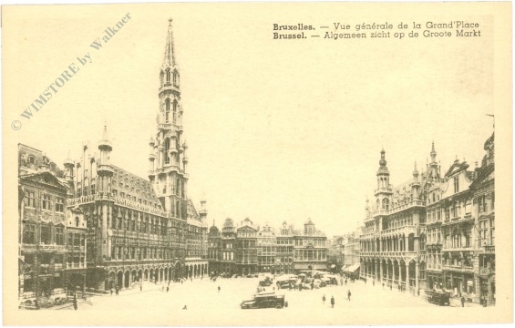 brüssel, ansicht großer markt brüssel, ansicht großer markt