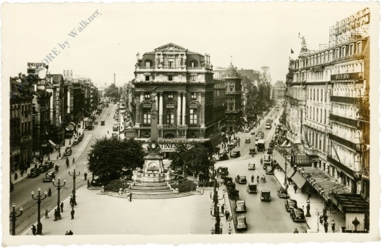 brüssel, der brouckere platz