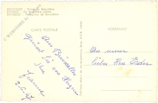 brüssel, der brouckere platz