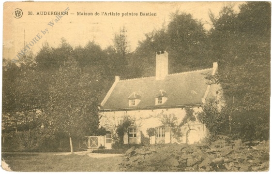 auderghem, häuschen des malers bastien auderghem, häuschen des malers bastien