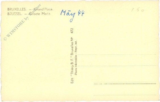 brüssel, großer markt