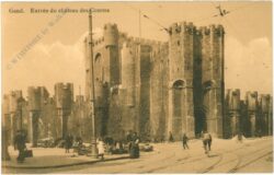 gant, eingang in die grafenburg